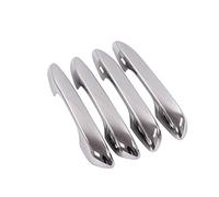 HOHPMGFGNN car Carbon Fiber Chrome Car Door Handle Cover Trim Sticker Styling Accessories for UX UX200 UX250h 2018 2019 2020 2021 2022(Silver)