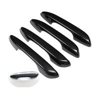 HOHPMGFGNN car Carbon Fiber Chrome Car Door Handle Cover Trim Sticker Styling Accessories for UX UX200 UX250h 2018 2019 2020 2021 2022(Carbon Fiber)