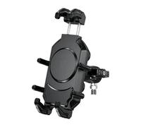 HOHPMGFGNN Holder Motorcycle Fixed For 5.4-7.2'' Motorcycle Phone Holder GPS Navigation Bracket With Vibration Dampener High Speed Secure Lock Anti-Theft Handlebar(M10)