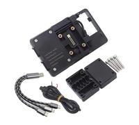 HOHPMGFGNN Holder Motorcycle Fixed For Suzuki DL 650 1000 For V&STROM 650 1000 2004-2013 Phone Holder Stand GPS Navigator Plate Bracket Accessories Motorcycle(A)