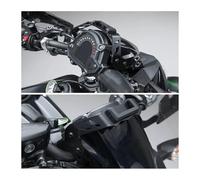 HOHPMGFGNN Holder Motorcycle Fixed For Z650 2016 2017 2018 2019 Black Navigation Bracket GPS MOUNT Motorcycle Mobile Phone Holder(C)