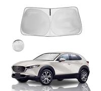 HOHUIGO Windshield Sun Shade for 2025-2019 Mazda CX-30 Custom Fit Window Sunshade Fit CX30 Windshield Cover Accessories, Front Window Shade Sun Visor Blocks UV Keep Car Cooler