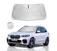 HOHUIGO Windshield Sun Shade for BMW X5 2024 2023 2022 2021 2020 2019 M Sport xLine Front Window Sunshade SUV Accessories Fodable Sun Visor UV Protector Shade Heat Shield Cover