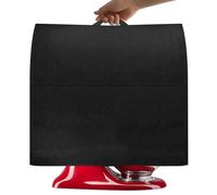 HOHUO Stand Mixer Cover for KitchenAid Mixer, Dust-proof, Water-resistant, Easy Cleaning (Black, Fit for Bowl Lift 5-8 Quart)