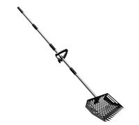 HohuzSruk Chicken Coop Scoop Ergonomic Non-Slip Long Handle