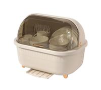 HohuzSruk Dish Rack for Kitchen Worktop - Cutlery , Plate Storage Rack - for Homeowners, Tenants, Cooking Enthusiasts, Apartment, Kitchen, Motorhome, College Dorm