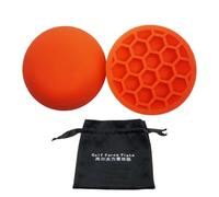 HohuzSruk Golf Force Plate 10.5cm Natural Rubber Reusable Golf Ground Reaction Force, Golfs Putting Forces Trainer, Golfs Ground Reaction Plate, Golfpressure Plates To Increase Club Head Speed