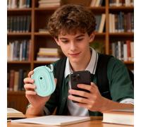 HohuzSruk Label Printer for Small Business - Wireless Thermal Pocket Label Printer,Printing Device for Warehouse Students School Document Sorting Logistics Sorting Craft Enthusiasts Storage Labeling