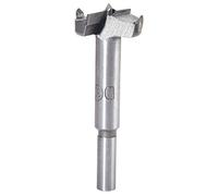 HOHXEN Forstner Drill Bit 30mm, Woodworking Drilling Tool Cutting for Wood Plastic Plywood Solid Wood Boards Fiberglass Hinge