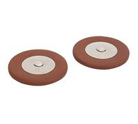 HOHXFYP 25-Piece Saxophone Leather Mats Replacement Kit in Various Sizes, Alto / Tenor / Soprano Horn Pads, Saxophone Leather Pads, Excellent Value for Money