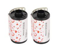HOHXFYP 36 Sheets Black and White Printing Film, 2 Rolls 18 Exposures Black and White Printing Film 35mm, Retro ISO 200 Photo Printer Paper for Camera 135