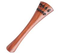 HOHXFYP Cello Tailpiece 4/4, Redwood Cello Ultra Composite Tailpiece with 4 Tuners, Classic Tailpiece Cello for Fuller, Lighter Timbre