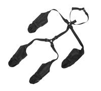 HOHXFYP Dog Boot Leggings, Non Slip Dog Booties, Adjustable Dog Shoes Boots for Winter, Snow, and Rain, Never Lose a Boot or Sock Again (L)