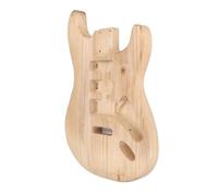 HOHXFYP Electric Guitar Body, Lightweight Paulownia Wood Guitar Body for SSH Pattern, Pre Drilled Holes Unfinished Guitar Barrel for Customizing Your Own Guitar