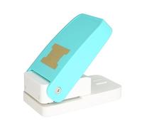 HOHXFYP Paper Craft Tag Punch, ABS Index Labels Embossing Tool, 0.4 mm Action Craft Punch for DIY Bookmarks, Business Cards, Greeting Cards
