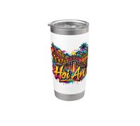 Hoi an City Skyline Souvenir - Graffiti Stainless Steel Insulated Tumbler