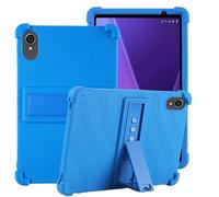 Hoibon for DOOGEE Tab A9 Tablet Case,for DOOGEE Tab A9 Pro 10.1 inch Case,Soft Silicone Shockproof Kids with Kickstand Protective Cover (Blue)