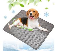 HOIDOKLY 2025 New Dog Cooling Mat, Washable Portable Pet Cooling Pad for Dogs and Cats Sleeping Mat for Home and Outdoor, Cooling for Pets (Dark Gray, 50 * 60cm / 19.7 * 23.6 inches)