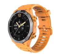 HOIFA Smart Watch for Men, Smart Watches Compatible Android iOS Phone, with Bluetooth Voice Call Smartwatch with Heart Rate SpO2 Pressure Sleep Monitor, IP68 Waterproof Fitness Watch Orange
