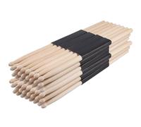HOIGON 24 Pairs Drum sticks, Classic 5A Maple Wood Drumsticks, Solid Yellow drum stick for Beginners and Long-Term Performers