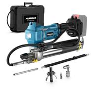 HOIIME Cordless Grease Gun for Makita 18V Battery, 9 Oz/Min | 12000 PSI Grease Gun Kit with 100cm High-Pressure Hose, Perfect for Trucks, Farms, Construction and DIY (Without Battery)