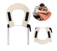 HOINCO 1 Pcs Aluminum Massage Table Face Cradle Deluxe,Face Space Holder,Adjustable Headrest Cradle for Massage Tables