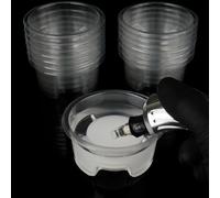 HOINCO 20Pcs Dip Foam Rinse Cup,for Color Switching & Needles Cleaning Tattoo Cleaning Supplies Dip Foam Cleaning Cup.