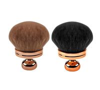 HOIRIX Extra Large Tanning Brush Body Foundation Brush for Self Tanner Back Applicator Wide-headed Blend Blur Make Up Tool (Multicolor, 2 PCS)