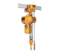 Hoist Chain Lift Electric Chain Hoist Ghost Head Crane Household Elevator Small Crane and traction hoist(Running 2T 4M double)