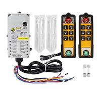 Hoist Controller Crane Remote Control Industrial Grade watertight AntiFall acidity Oil Resistant Wireless Radio Transmitter for Crane Conveyor Coal Mining Machinery 800MHz DC24V (DC24V)