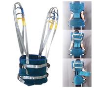 Hoist for Lifting Elderly Full Body Sling Patient Lift Bathroom Transfer Hammock Divided Leg Shower Sling Aid Rehabilitation Training Equipment Bathroom Transfer Hammock(M)