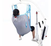 Hoist For Lifting Elderly Toileting Patient Lift Sling With Support Plate Heavy Duty Divided Leg Shower Sling For Lifts