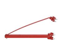 Hoist Frame Red Steel 1000kg 750mm Reach 180° Swivel 48mm Clamp 9.17kg HeavyDuty