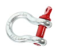 Hoist Hook, Galvanized Anchor Shackle Heavy Duty Screw Pin Shackles for Lifting Capacity Ring Clamp Buckle