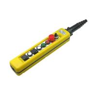 Hoist pendant control switch Rainproof Driving Switch Handheld Push Button Lifting Handle Controls Electric Hoist Up And Down Dual Speed(E-Up-Down)
