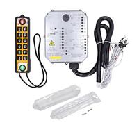 Hoist Remote Control Set Industrial Waterproof Anti Drop Power Monitoring Faucet Remote Control for Cranes Conveyors ABS Copper Material (380V)