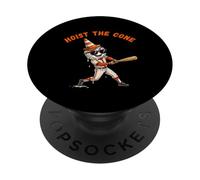 Hoist The Cone Funny Baseball Drip Hoist The Cone Meme PopSockets Adhesive PopGrip