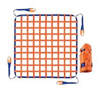 Hoisting Lifting Nets,Heavy-Duty Flat Polyester Cargo Lifting Sling & Hoisting Net Straps - 3.0m, 6613.9lbs Capacity, Ideal for Construction Rigging, Moving, Towing & Heavy Object Loading/U