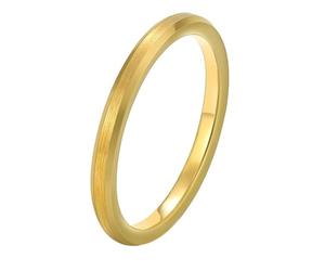 Hoisy Engraved Promise Couples Tungsten Ring, 2MM/4MM/6MM/8MM/10MM Brushed Round Black Eternity Rings for Men