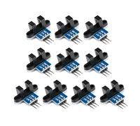 Hoite 10PCS IR Infrared Sensor Module 3.3-5Vfor Smart Robot Car Speed Measurement