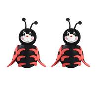 Hoite 2 Pcs Car Antenna Topper Decorative Hat EVA Foam Antenna Ball for Automobile Roof Decorative