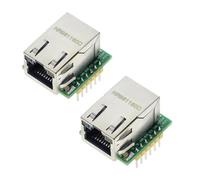 Hoite 2 Pcs W5500 Ethernet Network Module SPI To LAN TCP IP STM32 Interface 3.3V for WIZ820io RC5