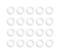 Hoite 200 Pcs/Pack Seal O-Ring Switch Keyboard Damper, Universal Clear Seal, for Switches, Keyboard Dampers, Durable, Flexible, (White)