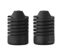 Hoite 2Pcs Black Rubber Hood Stop Bumpers, 34 x 22mm/1.38x0.87 inch Stop Buffer Rubber Bonnet Retainer Fastener for Xterra 1996-2006
