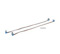 Hoite 2Pcs DB9 Serial Extension Cable Male To Female Straight Through Serial Cable DB9 9-Pin COM Port for PC Modem PDA 1.6FT/50CM