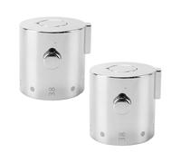 Hoite 2Pcs Shower Knobs, Knob Handles, Easy Installation Shower Temperature Control Handle Knob Compatible With Tub Mixer