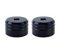 Hoite 32mm Suspension Topcap Tool - CNC Aluminum for Bicycle Suspension Parts, Fits 3/8" Driver, Compatible with Fox Forks