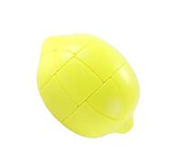 Hoite 3x3 Lemon-Shaped Magic Cube - 1:1 Realistic 9-Piece Puzzle Cube (1 Set, Ages 6+)