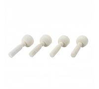 Hoite 4 PCS Wooden Seal Shaped Tamping Module,Modelling Tools,Wooden Stamp,modelling Dough Stampers
