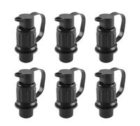 Hoite 6 PCS 3-Pin Sockets, Trailer Plugs, 3-Pin Plugs 12 V Tractor,Socket for Agricultural Machinery and Construction Machinery